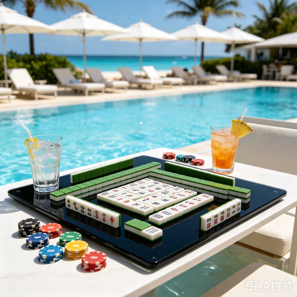 picnic mahjong set portable